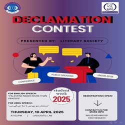 
Declamation Contest